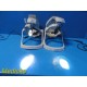 2x Stryker Flyte 0408-645-000 Surgical Helmets w/ BatteryPowered Headlight~40577