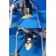 2x Stryker Flyte 0408-645-000 Surgical Helmets w/ BatteryPowered Headlight~40577