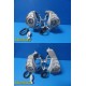 2x Stryker Flyte 0408-645-000 Surgical Helmets w/ BatteryPowered Headlight~40577