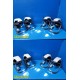 4× Stryker T7 Surgical Helmets LED + 8-Station Charger & 8 Batteries ~ 40075
