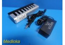 Vocera 8‑Bay Battery Charger w/ 5V 6A Power Supply (AS‑IS / Parts) ~ 40591