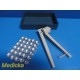20mm Manual Vial Crimper Hand Sealing Tool w/ 30 Aluminum Caps & Case ~ 40592