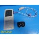 Nellcor N-20PE Portable Monitor w/ Reusable SpO₂ Sensor ~ 40596