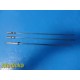 3x Richard Wolf 2372.433 (2× Stylets ) + 8383.24 Kleppinger Forceps Sheath~39438
