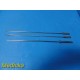 3x Richard Wolf 2372.433 (2× Stylets ) + 8383.24 Kleppinger Forceps Sheath~39438