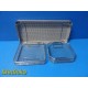 Lot of 3 Stryker Surgical Instrument Sterilization Trays ( S / M / L ) ~ 39975