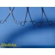Aesculap AN909R/Pilling 35‑1377/Cobe Lab 045720 Tubing Occluding Clamps ~ 39453