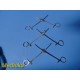 Aesculap AN909R/Pilling 35‑1377/Cobe Lab 045720 Tubing Occluding Clamps ~ 39453