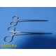 2x Integra 16‑34 & Spectrum Surgical 10‑4080 Judd‑Allis Forceps ~ 39455
