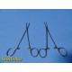 2x Integra 16‑34 & Spectrum Surgical 10‑4080 Judd‑Allis Forceps ~ 39455