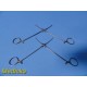 2x Integra 16‑34 & Spectrum Surgical 10‑4080 Judd‑Allis Forceps ~ 39455