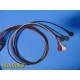 Welch Allyn 5‑Lead ECG Cable Micropaq Ref 008‑0522‑00 | Snap Leads, OEM ~ 39464