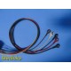 Welch Allyn 5‑Lead ECG Cable Micropaq Ref 008‑0522‑00 | Snap Leads, OEM ~ 39464