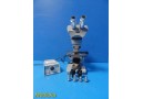 American Optical Spencer Binocular Microscope w/ 4 Objectives & 1051 PSU ~ 40118