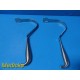 2 x Codman / Symmetry 50‑8100 — Harrington Splanchnic Retractors | Small ~ 39431