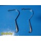 2 x Codman / Symmetry 50‑8100 — Harrington Splanchnic Retractors | Small ~ 39431
