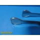 2 x Codman / Symmetry 50‑8100 — Harrington Splanchnic Retractors | Small ~ 39431