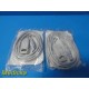 2x Spacelabs TRU‑LINK Nellcor SpO₂ Adapter Cables Cat no: 700‑0002‑00 | New ~ 39471
