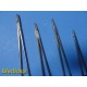 Lot of 4 Codman & V. Mueller Mayo‑Hegar TC Holders – 6"/8"/9¼" ~ 40614