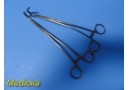Pilling 35‑3655 Wylie J Aortic Clamp &ndash; Curved DeBakey Jaw &ndash; 3.65 cm Tip ~ 40610