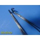 Pilling 35‑3655 Wylie J Aortic Clamp – Curved DeBakey Jaw – 3.65 cm Tip ~ 40610