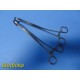 Pilling 35‑3655 Wylie J Aortic Clamp – Curved DeBakey Jaw – 3.65 cm Tip ~ 40610
