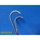 Pilling 35‑3655 Wylie J Aortic Clamp – Curved DeBakey Jaw – 3.65 cm Tip ~ 40610