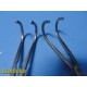 Pilling 35‑3655 Wylie J Aortic Clamp – Curved DeBakey Jaw – 3.65 cm Tip ~ 40610
