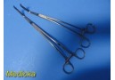 Lot 2 Codman 37-1201 Weck 638209 Satinsky Vascular Clamps DeBakey Jaw ~ 40611