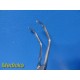 Lot 2 Codman 37-1201 Weck 638209 Satinsky Vascular Clamps DeBakey Jaw ~ 40611