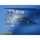 Lot 2 Codman 37-1201 Weck 638209 Satinsky Vascular Clamps DeBakey Jaw ~ 40611