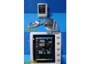 Avante DRE ECHO Vital Signs Patient Monitor W/ SPO2, TEMP, NPB Leads ~ 40136