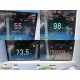 Datascope Passport 2 (SpO2 NBP ECG Temp) Patient Monitor W/ Leads ~ 40172