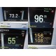 Datascope Passport 2 Patient Monitor (SpO2 NBP ECG Temp) W/ NEW Leads ~ 40174