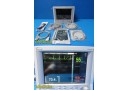 Datascope Passport 2 Patient Monitor (SpO2, NBP, ECG, Temp) W/ Leads ~ 40176