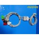 Philips Arrow Med Intra-aortic Balloon Pump (IABP) ECG Trunk Cable | 5 Leads ~ 33111
