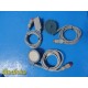 Philips Series 50 M1350 TOCO & Ultrasound Transducers + M1364A DECG MODULE~40645