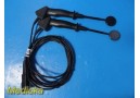 ZOLL Internal Handle P/N 8011-0139-02 W/ Integrated Paddles 1.6" Spoon ~ 39127