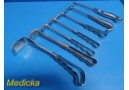 Weck V.Muller Aesculap Assorted Richardson Retractors Open/Hollow Handles~32721