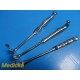 Weck V.Muller Aesculap Assorted Richardson Retractors Open/Hollow Handles~32721