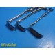 Weck V.Muller Aesculap Assorted Richardson Retractors Open/Hollow Handles~32721