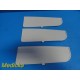 Set of 3 Nihon Kohden Cardiofax G ECG-2550 Rolling Cart Drawer Dividers ~ 40728