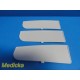 Set of 3 Nihon Kohden Cardiofax G ECG-2550 Rolling Cart Drawer Dividers ~ 40728