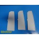 Set of 3 Nihon Kohden Cardiofax G ECG-2550 Rolling Cart Drawer Dividers ~ 40728