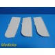 Set of 3 Nihon Kohden Cardiofax G ECG-2550 Rolling Cart Drawer Dividers ~ 40728