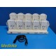 10x Drager Infinity M300 Telemetry MS26076 w/ 10 Bay Central Charger ECG ~ 40724