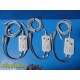 3x Drager Infinity MCable Dual Hemo MS20783 IBP Modules w/ Cables AS-IS ~ 40269