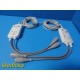 2 X Drager Infinity M540 MCable Dual Hemo MS20783 IBP Module A/B Cables ~ 40769