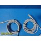 2 X Drager Infinity M540 MCable Dual Hemo MS20783 IBP Module A/B Cables ~ 40769