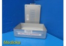 Aesculap JN089 | JN091 Quarter Sterilization Container w/ Retainer, Dental~39346